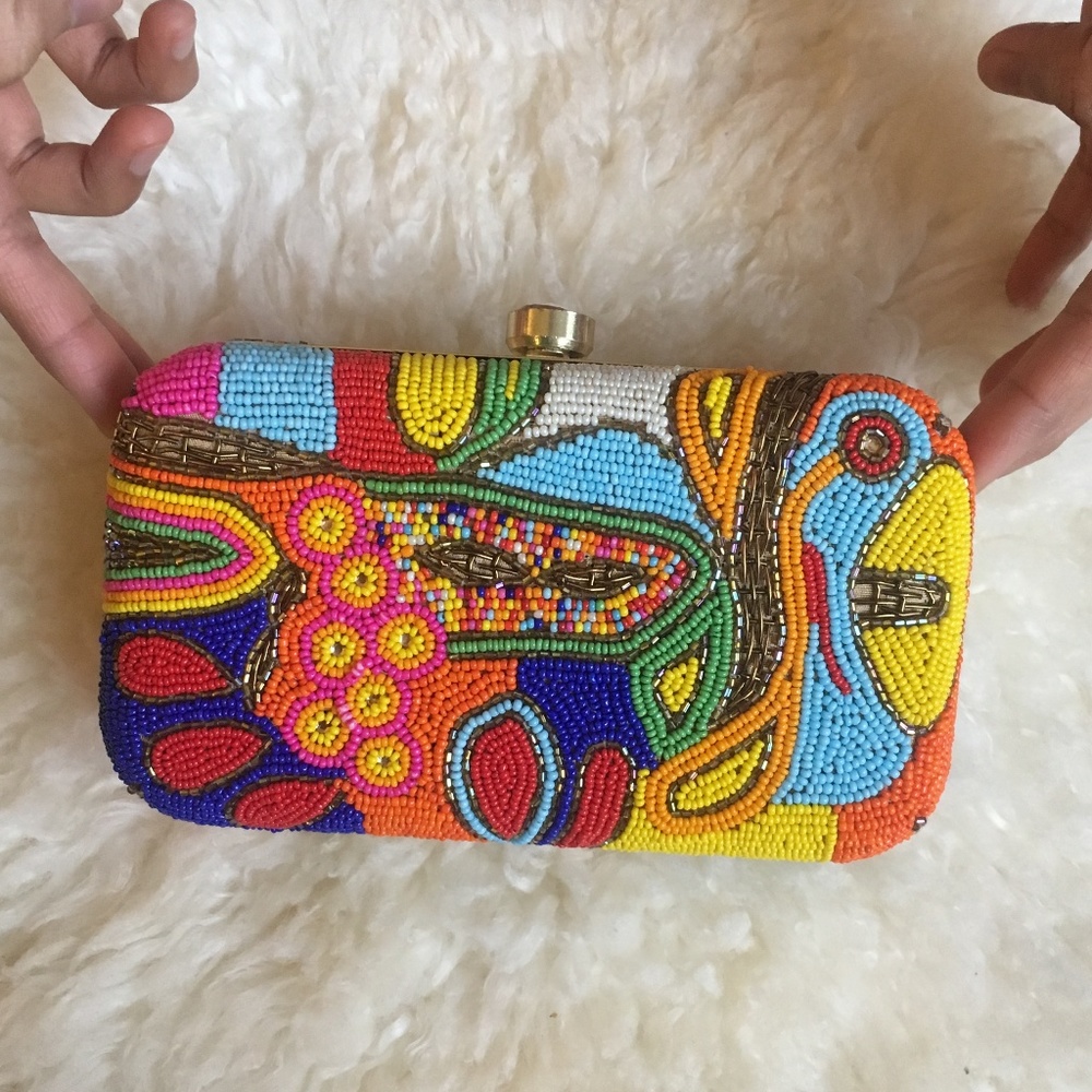 Beaded Clutch